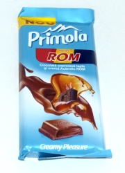 Ciocolata Primola Lapte si Rom 100 G